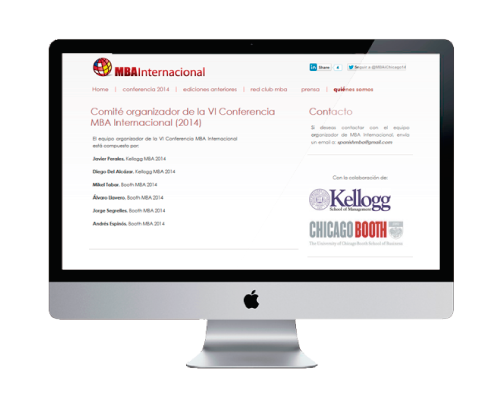 detail 2 - MBA national congress website design