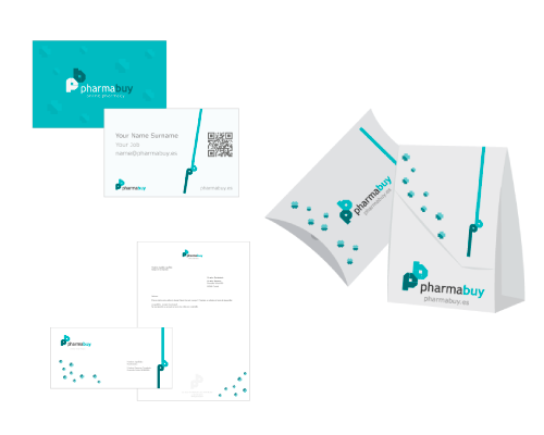 online pharmacy - corporate design and packaging