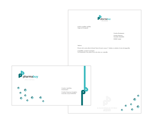 envelope design - online pharmacy