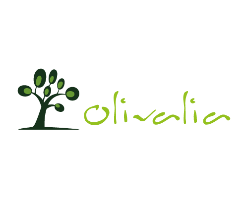 horizontal olive oil company tools logo