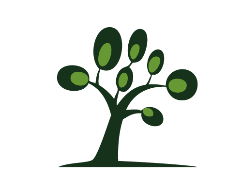 olive oil company tools single logo design
