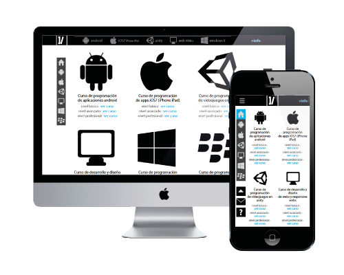 technology academy - corporate website design