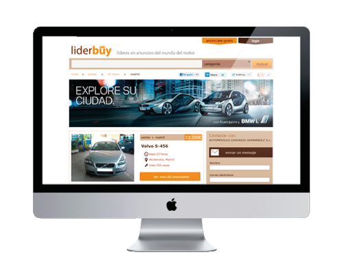 detail 1 - car dealer corporate website design