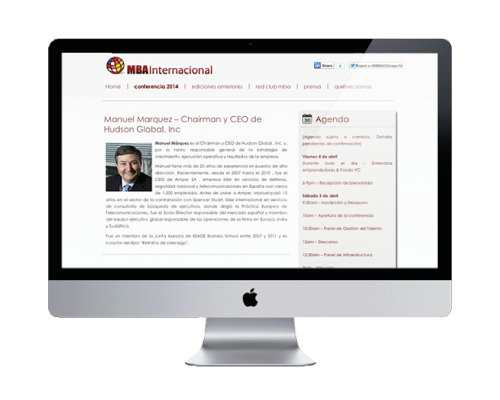detail 1 - MBA national congress website design