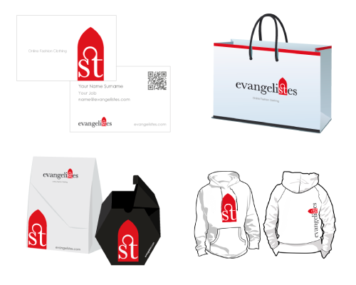 fashion clothing - corporate design and packaging