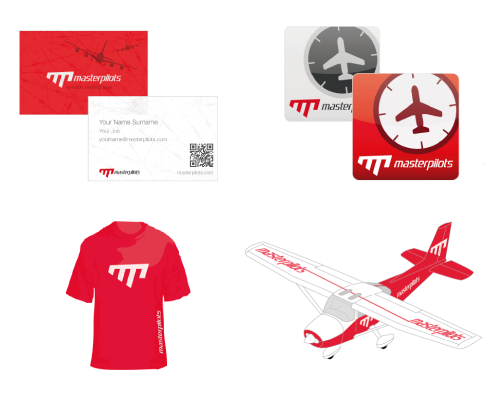 aviation training academy - corporate design